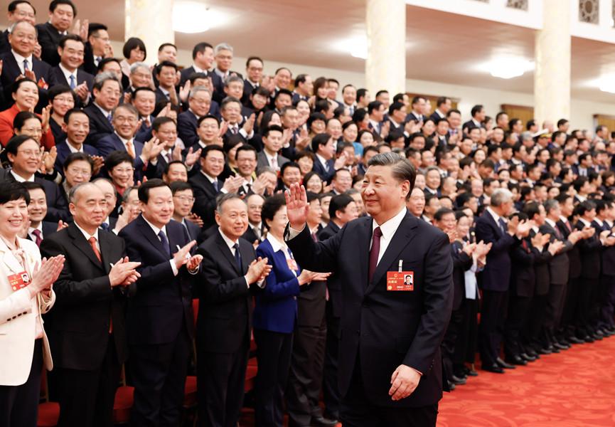 十四届全国人大一次会议在京闭幕习近平发表重要讲话